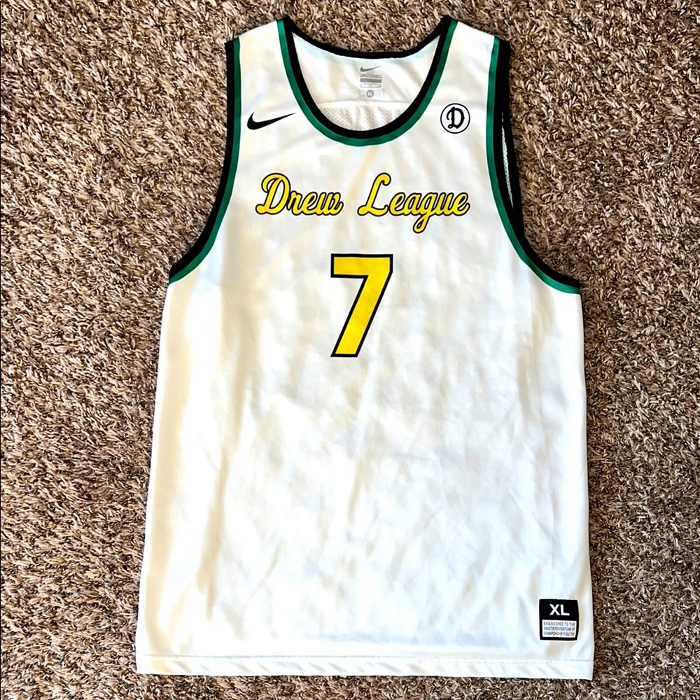 Nike Drew League Summer League Pro Am Basketball Jersey RARE